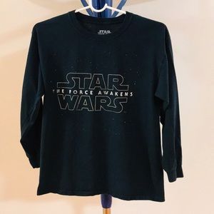 Star Wars Boy’s black long sleeve T-shirt
